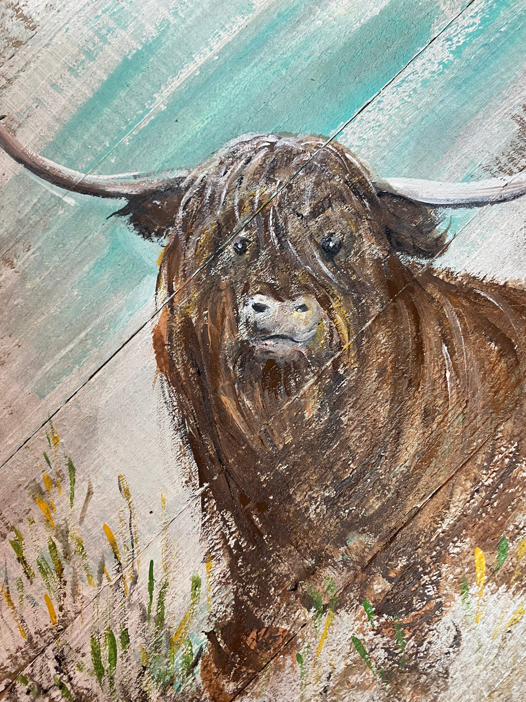 Highland Cow #14 Original painting