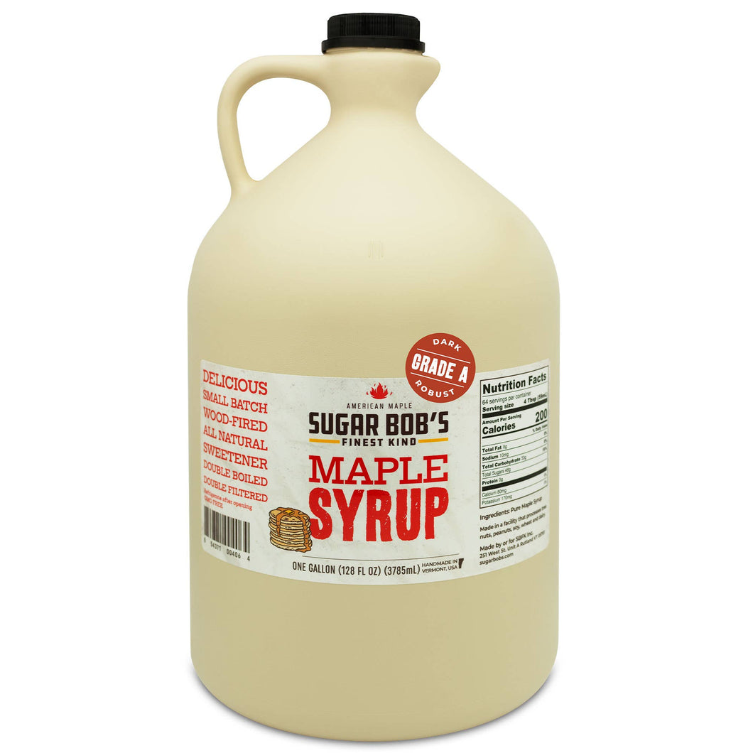 Pure Maple Syrup - Dark Robust 128 Fl Oz