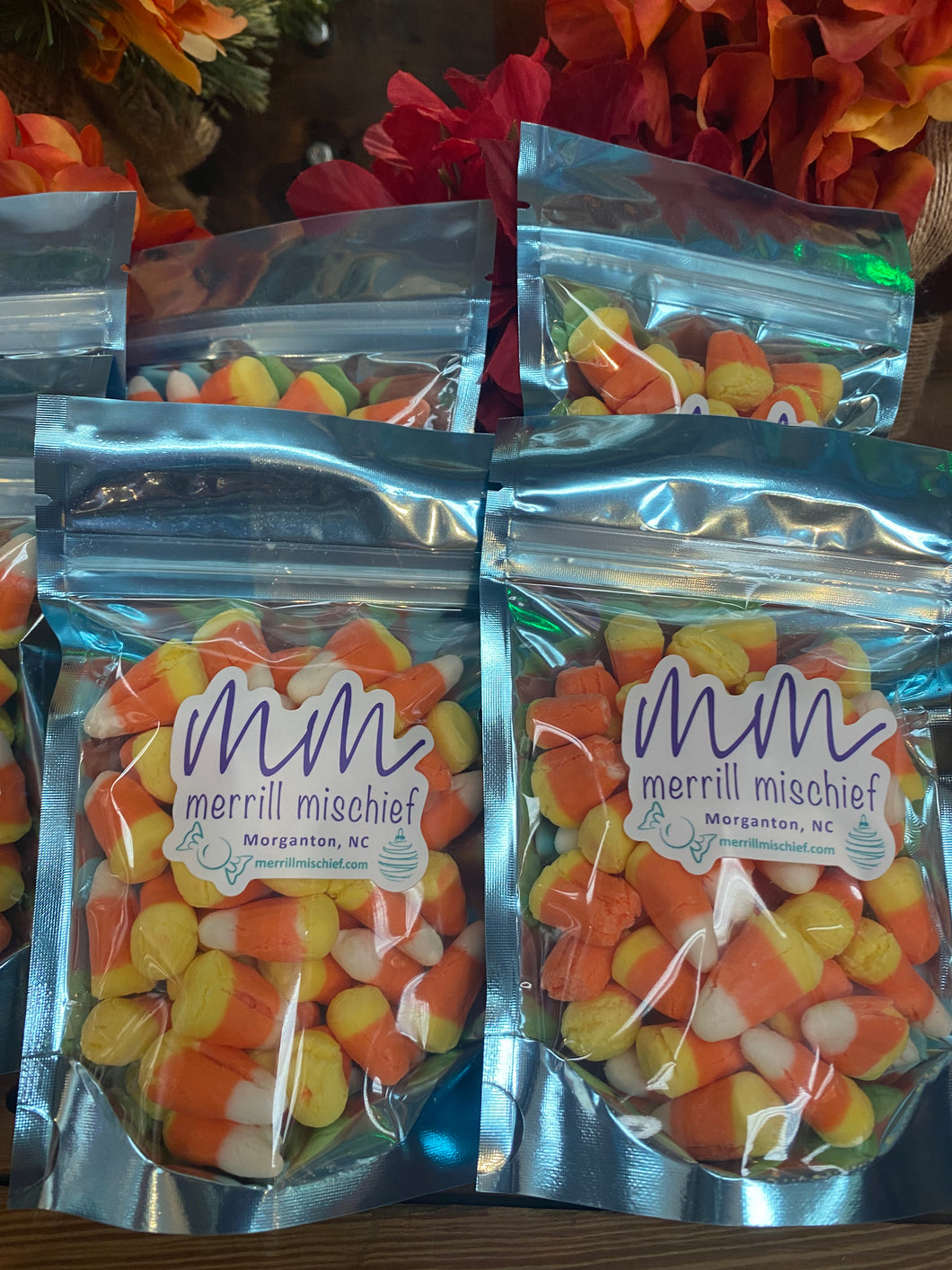 Miscorn - freeze dried candy - candy corn