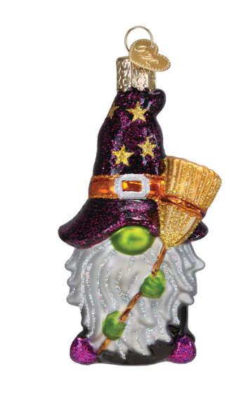 Witch Gnome Ornament - OWC