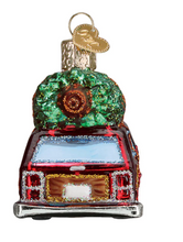 Load image into Gallery viewer, Station Wagon with Tree  Ornament - Old World Christmas
