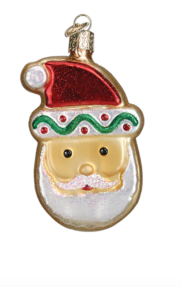 Santa Tree Sugar Cookie  Ornament - Old World Christmas