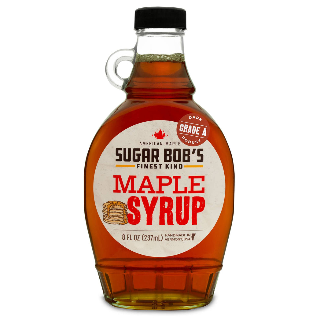 Pure Maple Syrup - Dark Robust 8 Fl Oz