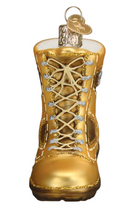 Load image into Gallery viewer, Military Boot Ornament - Old World Christmas
