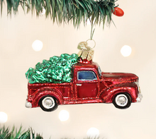 Load image into Gallery viewer, Old Truck with Tree Ornament - Old World Christmas
