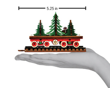 Load image into Gallery viewer, Ginger Cottages Santa&#39;s North Pole Express Flat Car
