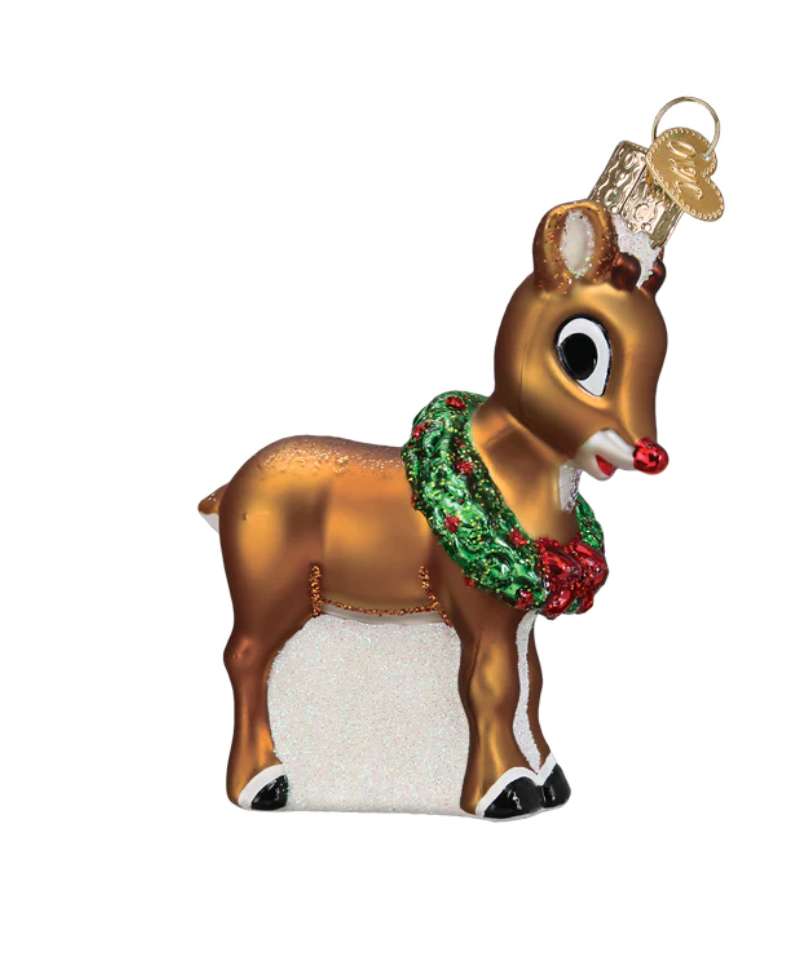 Rudolph the Red Nosed Reindeer Ornament - Old World Christmas